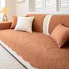 Leaf Floral Cotton Quilted Dog Couch Cover for Sofa Farmhouse Rustic Embroidered Sectional Couch Cover Soft Anti-Slip Sofa Slipcover Furniture