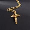 Personality Accessories Hip Hop Wing Little Angel Necklace Hiphop Pendant Angel Necklace Pendant