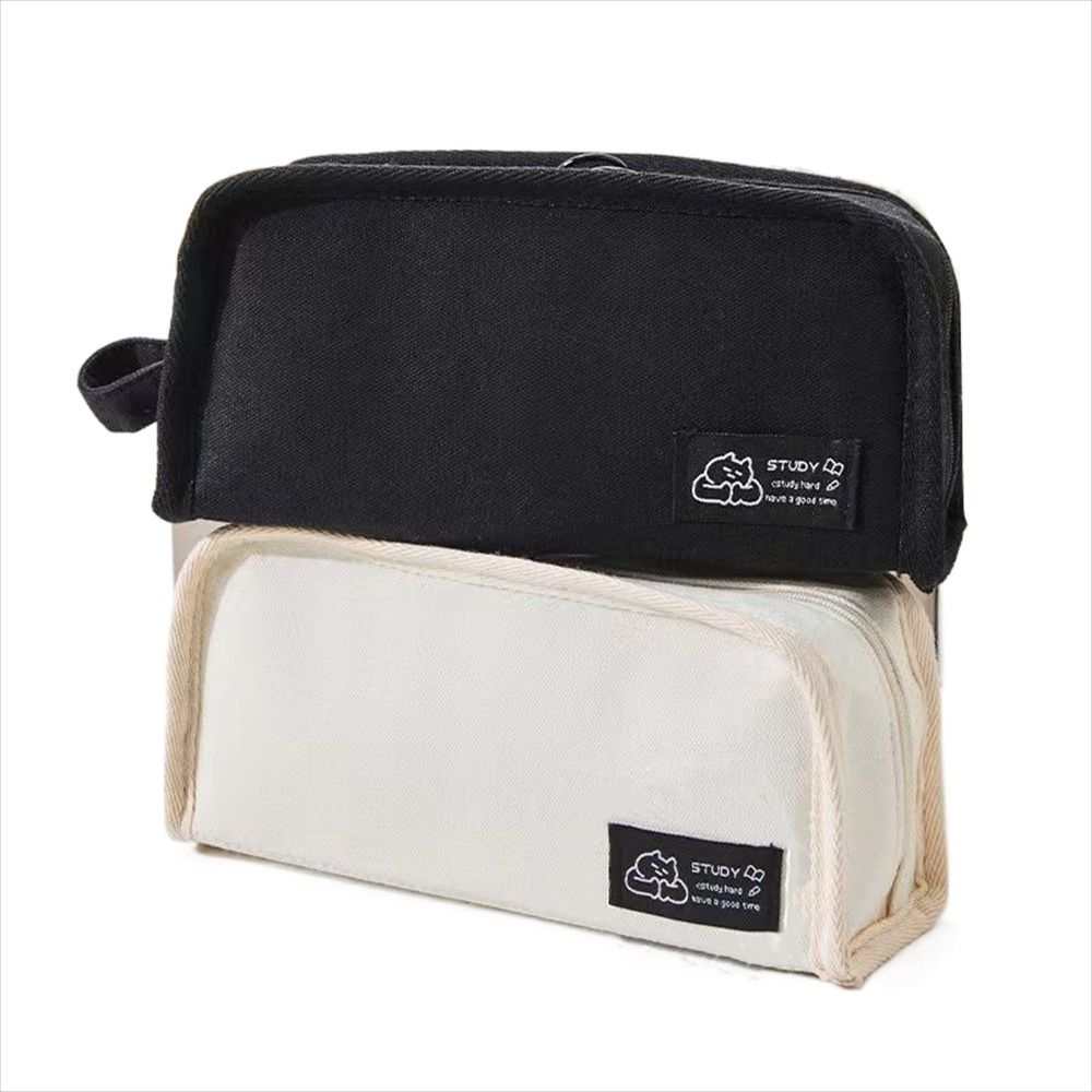 High Capacity Pencil Case Ins Simplicity Stationery Storage Bag Creative Pencil Bag  School Supply