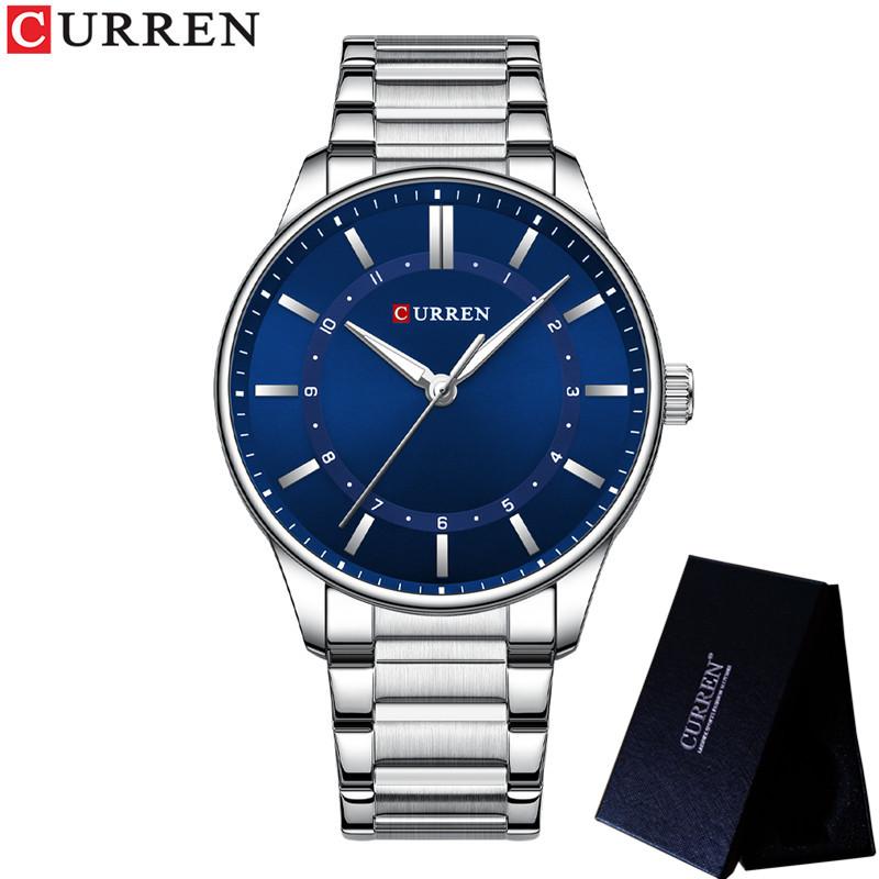 CURREN Sport Men Watch Top Brand Luxury Gold Military Waterproof Male Clock Stainless Steel Quartz Business Man Wristwatch 8430