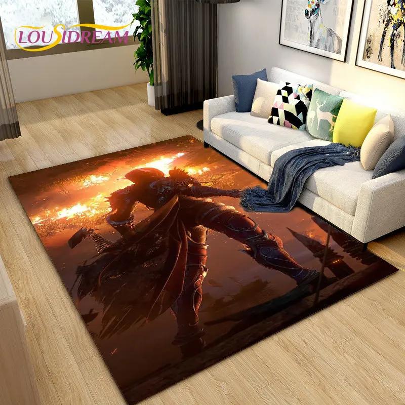 3D WOW, большой коврик для игровой зоны World of Warcraft, коврик для гостиной, спальни, дивана, коврик для украшения, детский нескользящий напольный коврик