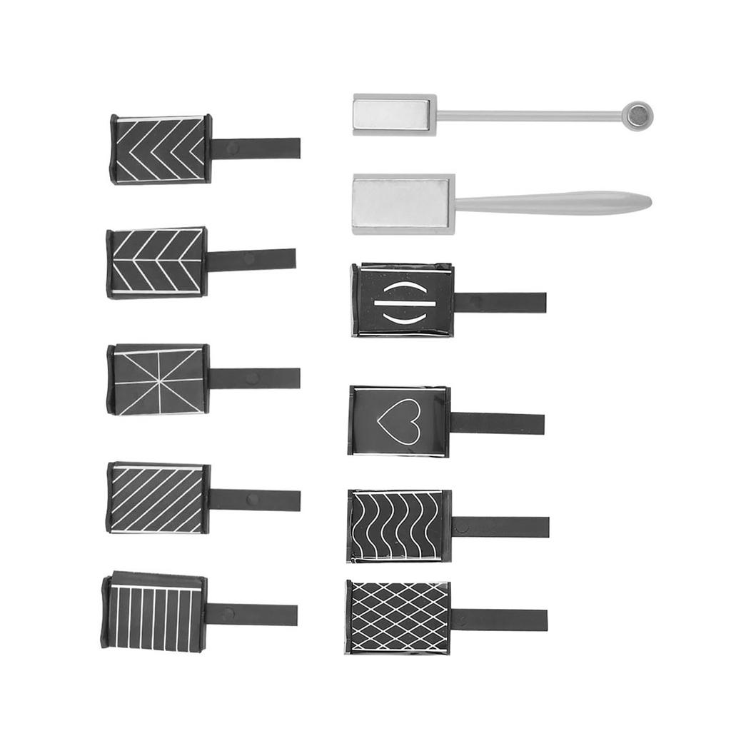 11 шт. набор 3D кошачий глаз магнитный светодиодный лак замачиваемый УФ гель магнитная палочка маникюрные инструменты для дизайна ногтей