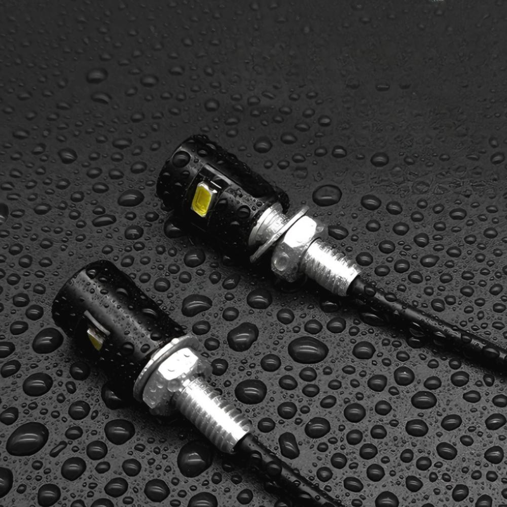 1 Pair 12V LED 5630 SMD Auto Tail Front Screw Bolt Bulbs Lamps Light Source Car Motorcycle Number License Plate Lights