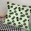 Small Coal Ball Pillow Case Square Pillow Bedroom Sofa Leisure Comfort Cushion Car Living Room Home Decoration