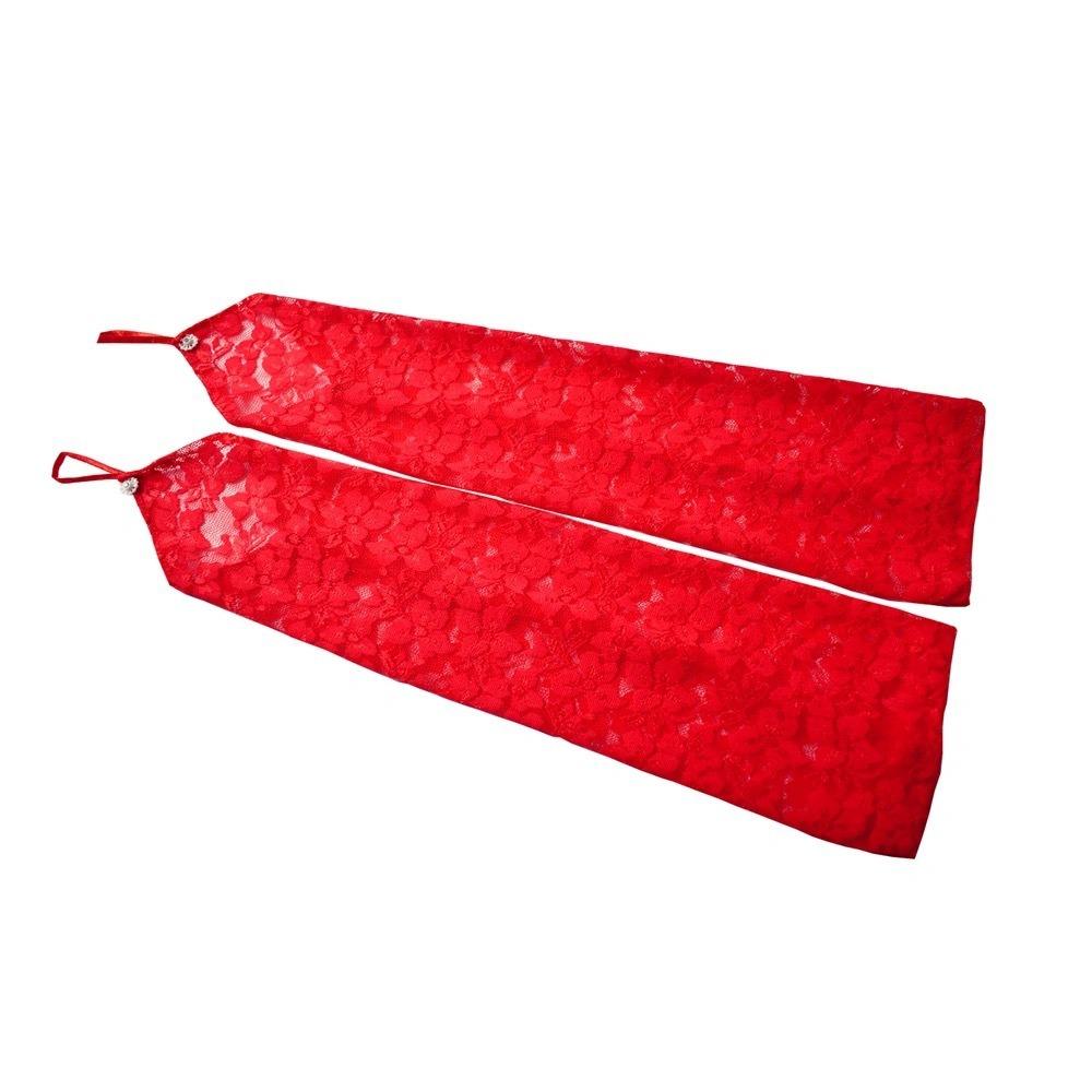 Anti-UV Wedding Bridal Gloves Highly Elastic Performance Gloves Hot Sale Arm Cover Summer