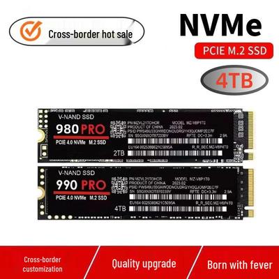 Трансграничный NVME/NGFF протокол SSD 990PRO M.2 расширение: Высокоскоростное обновление 4 ТБ/2 ТБ/1 ТБ