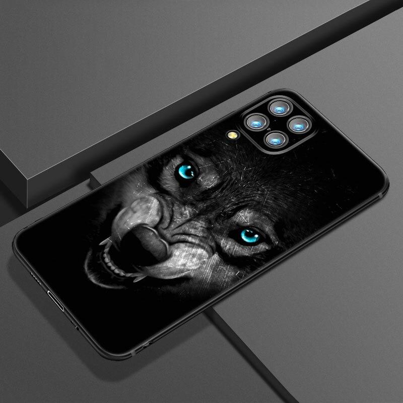 Lion Wolf Tiger Bear Rabbit Phone Case For Samsung A21 A30 A50 A52 S A13 A22 A32 4G A23 A33 A53 A73 5G A12 A31 A51 A70 A71 A72
