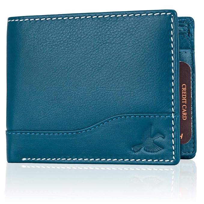 Leather Wallet for Men | Wallets Men with RFID Blocking | Mens Wallet