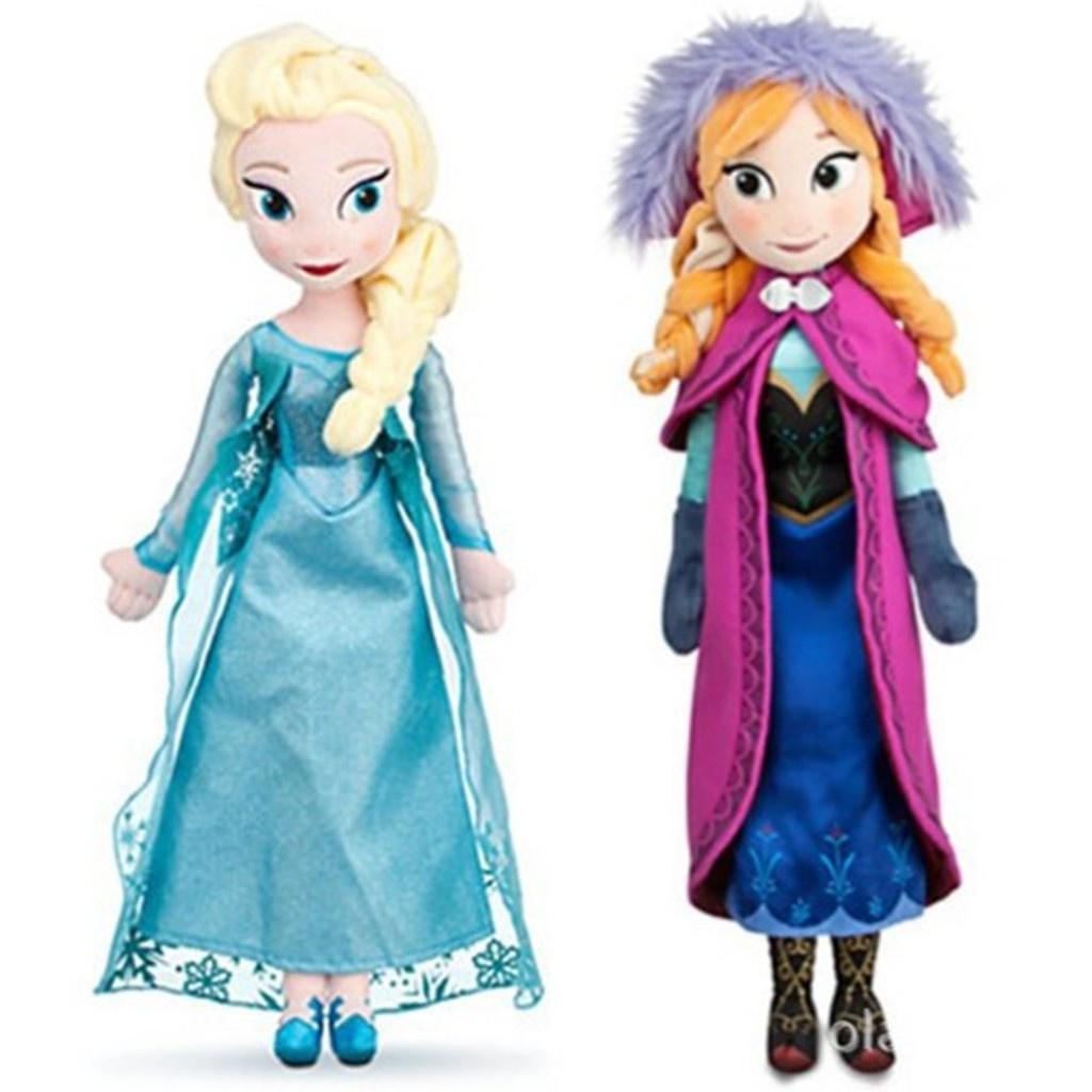 Fever Frozen 2018 Elsa And Anna 40cm 50cm Plush Dolls Kid Fun New