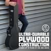 GATOR Acoustic Guitar Hard Case GWE Series Plywood Tolex Laminated with Size Acoustic GWE-ACOU-3/4 (Compatible 3/4 Guitar) []