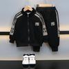 Boys' Trendy Cardigan & Sports Two-Piece Set – 2023 Spring/Autumn Style