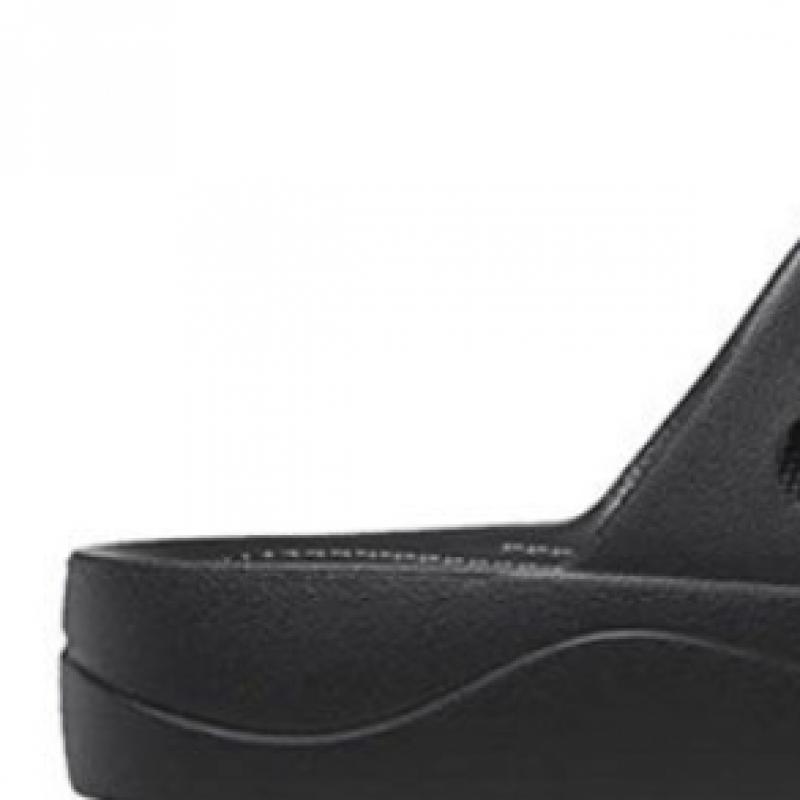 Crocs Womens Baya Platform Sandals Black 208188 001