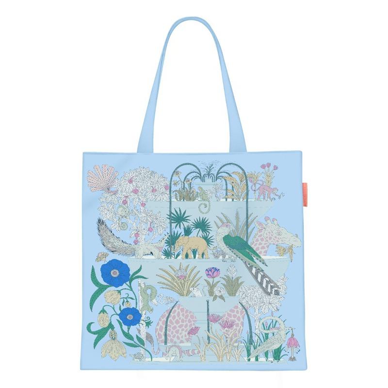 Spring new printed handbag women's oil painting series handbag shoulder bag tote bag fashion canvas bag