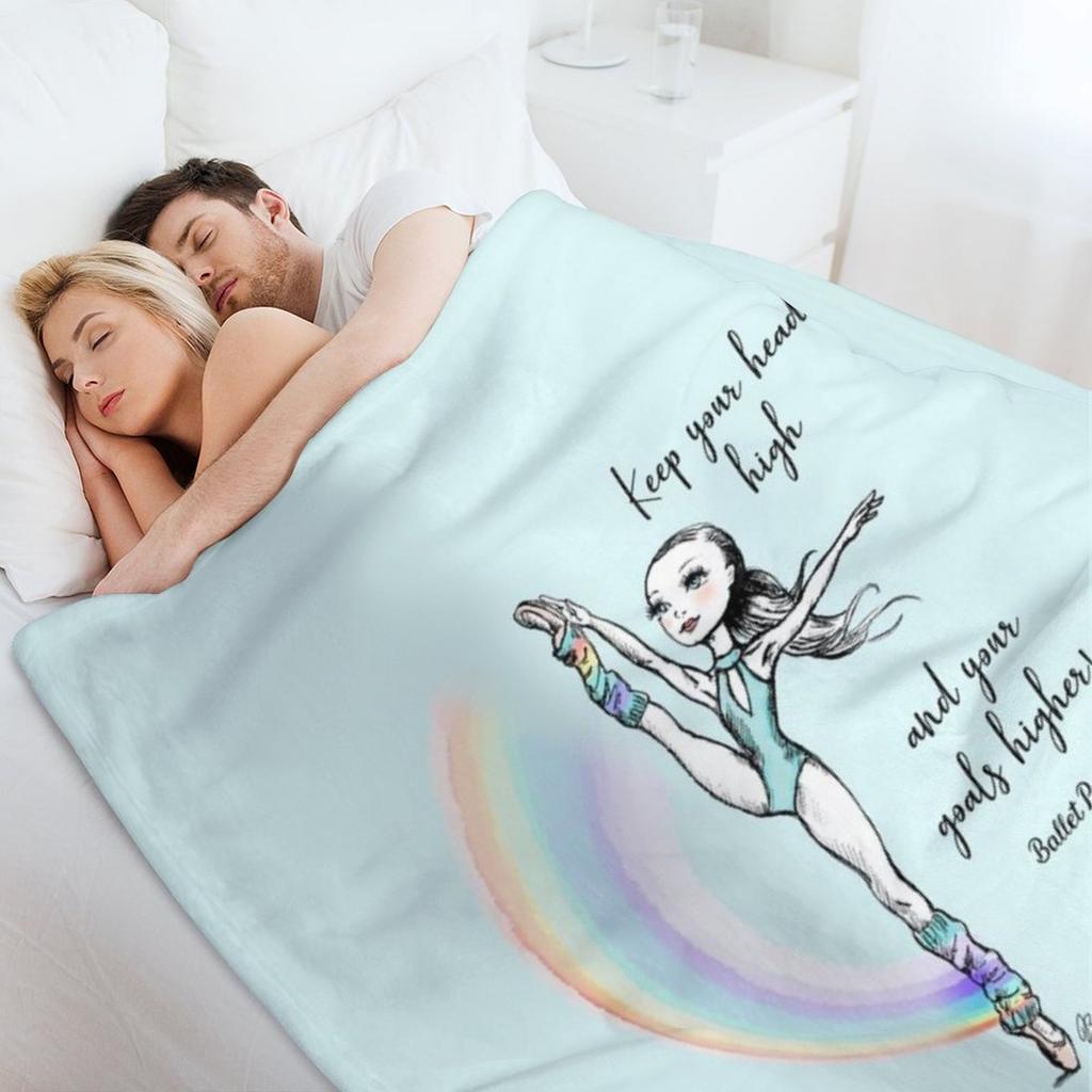 Держи голову выше, а цели ещё выше! Плед Пушистый Кровать Модный Диваны Одеяла