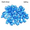 Art Confetti Wedding Ornament Cobblestones Fish Tank Decor Colorful Crystal Ice Cubes Vase Filler Artificial Stones Pebbles