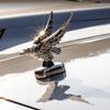 Chrome 3D Eagle Emblem Car Front Hood Eagle Ornament Car Hood Ornament Auto Front Cover Badge