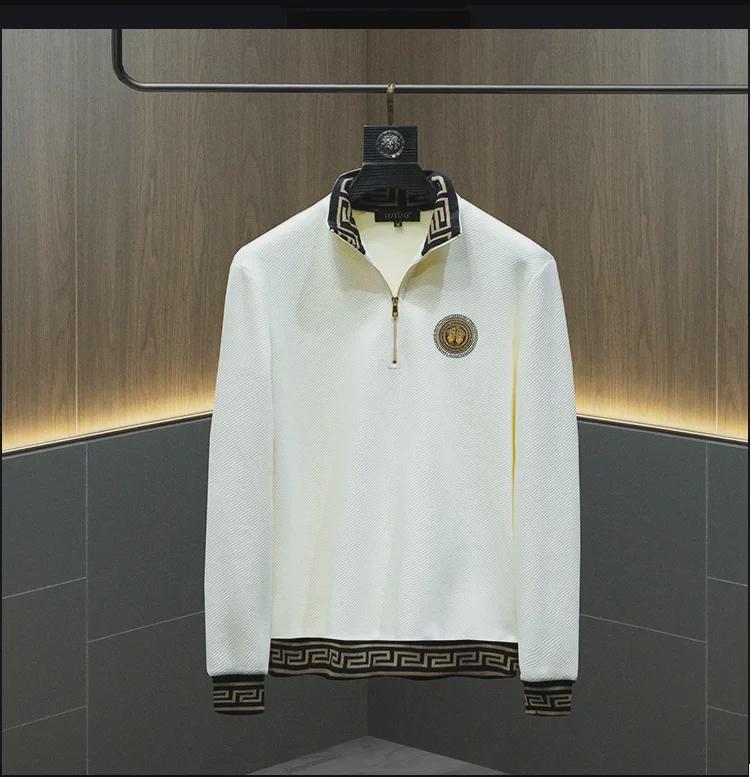 Мужской комплект из модной осенней повседневной толстовки и облегающего спортивного костюма 2023 года