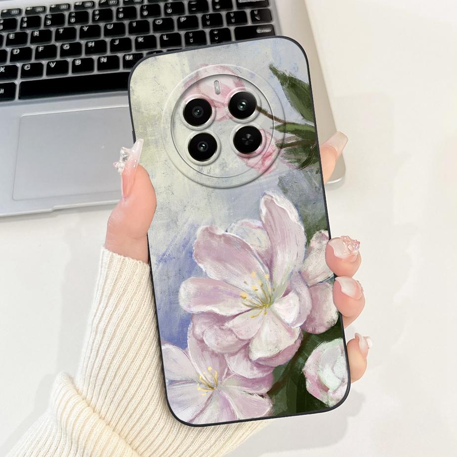 For Realme 12 Plus Case RMX3867 Stylish Candy Painted Cover Soft TPU Matte Phone Case For Realme 12 Pro Plus Realme12 Pro + Bags