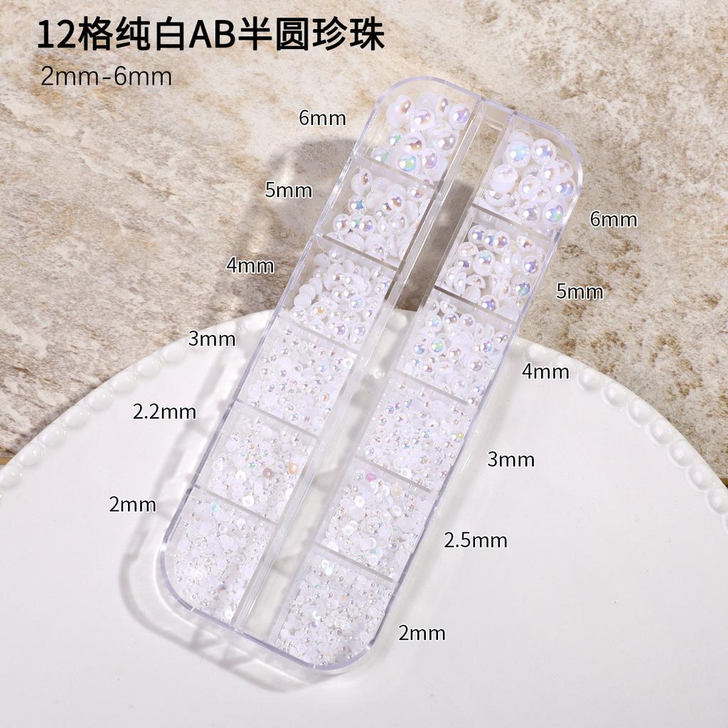 Японский маникюр с плоским дном, Чисто-бежевый жемчужный, Полукруглый, Полнокруглый хайлайт, Не отслаивается, Не выцветает, Аксессуары для ногтей