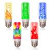 Waterproof LED Flicker Flame Light Bulb E27 Simulated Burning Lamp Dynamic Flame Bulb  Easter