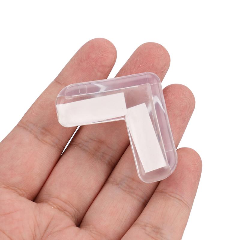 4Pcs Silicone Baby Safety Protector Furniture Corner Cover Anticollision Edge