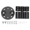 Fuel Pack Extension Mount Aluminium Alloy Pack Mount Extension Bracket Cargo Racks Lock Mount Type