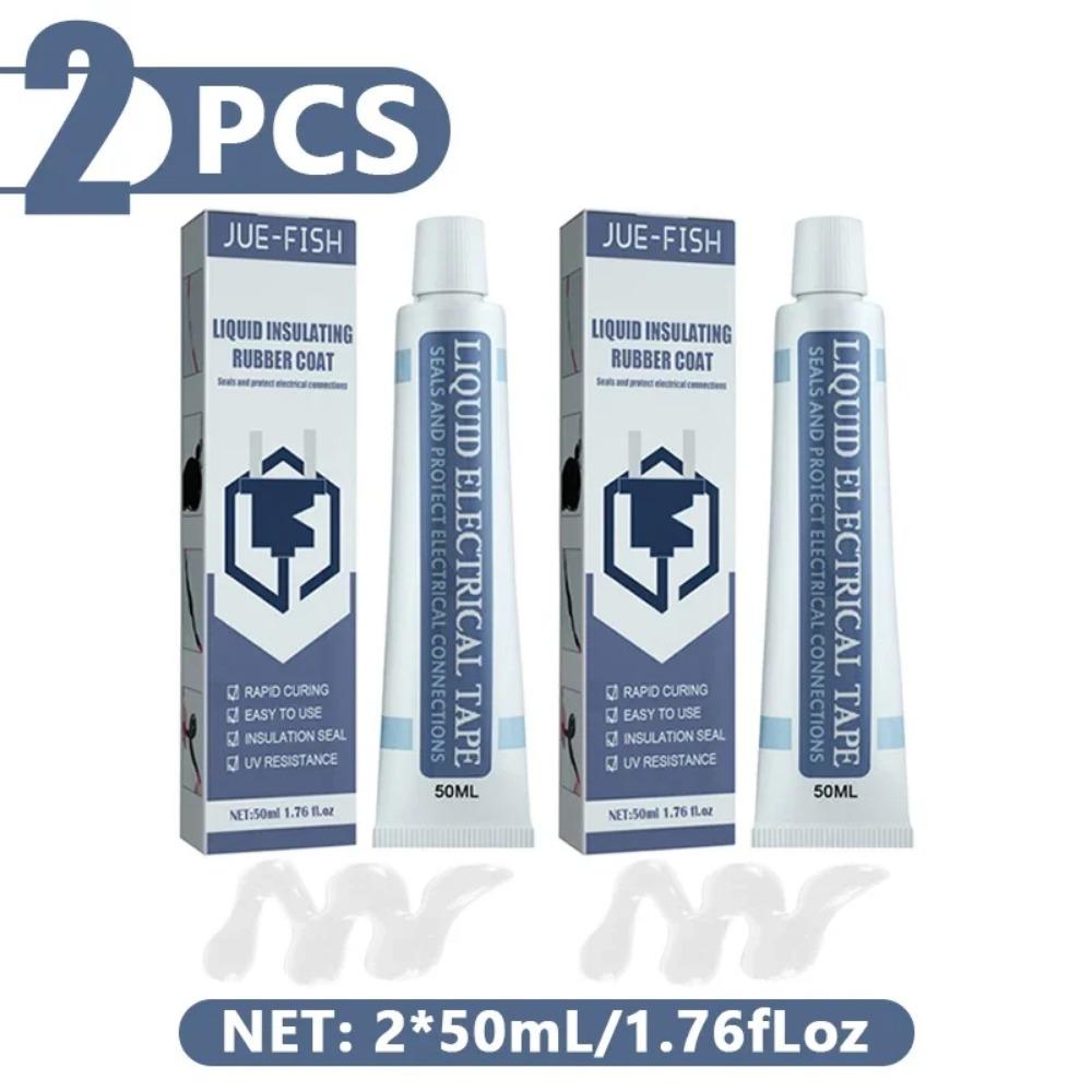 30/50 мл жидкая изоляционная лента водонепроницаемая жидкая резиновая фиксация высокотемпературная изоляционная лента для проводов электрический клей