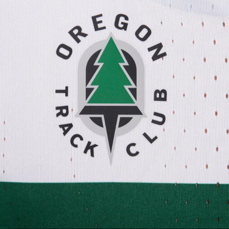 Nike Oregon Track Club Singlet Running Dri-Fit ADV жилет белый/зеленый для мужчин в уличном стиле DR5812-100
