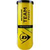 Dunlop Tb Team Padel Balls (3 Pcs)