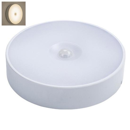 Светодиодный ночник с датчиком движения, супер яркий, без мерцания, высокая чувствительность, USB аккумуляторная светодиодная лампа для шкафа, шкафа