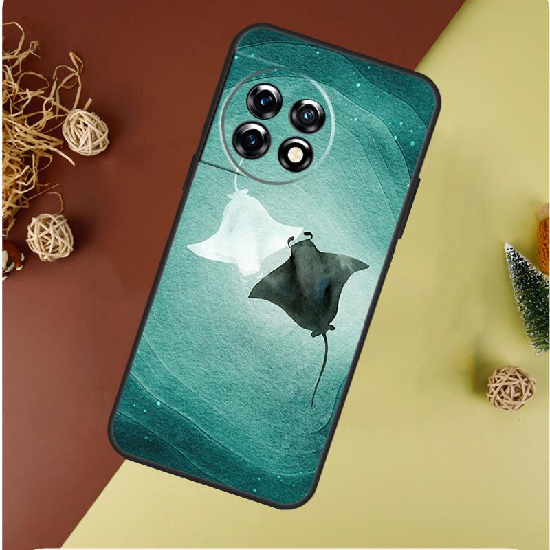Чехол для телефона Animal Manta Ray для OnePlus 13 13R 12 12R 11 9 10 Pro 8T 9RT 10T 10R N20 N30 Nord CE 2 3 4 Lite