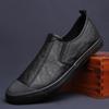 Новые туфли для мужчин Кожаная повседневная обувь Весна Лето Модные мужские лоферы из искусственной кожи Легкие туфли на плоской подошве для отдыха