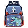 Stylish Dinosaur Print Backpack For Kids Large Capacity Lightweight Design For School Use