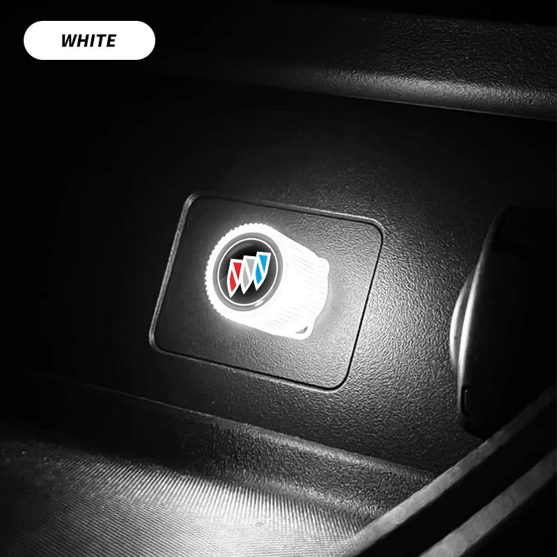 QPM1 7 Colors Car LED Ambient Light USB Free Installation Interior Decorative Light For Buick Excelle XT Verano Regal Encore GL8 GL6