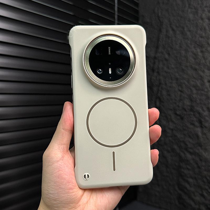 Применимо к чехлу для мобильного телефона Huawei mate11pro, магнитное крепление, ультратонкий, mate11pro + безрамочный, матовый, mt11, жесткий чехол