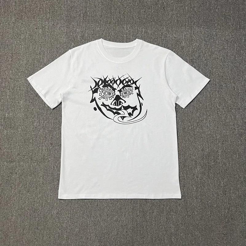 25 New Fashion Sun Roll Print Short Sleeve Summer High Street Female Couple Versatile T-shirt Women Clothing Graphic T Shirts