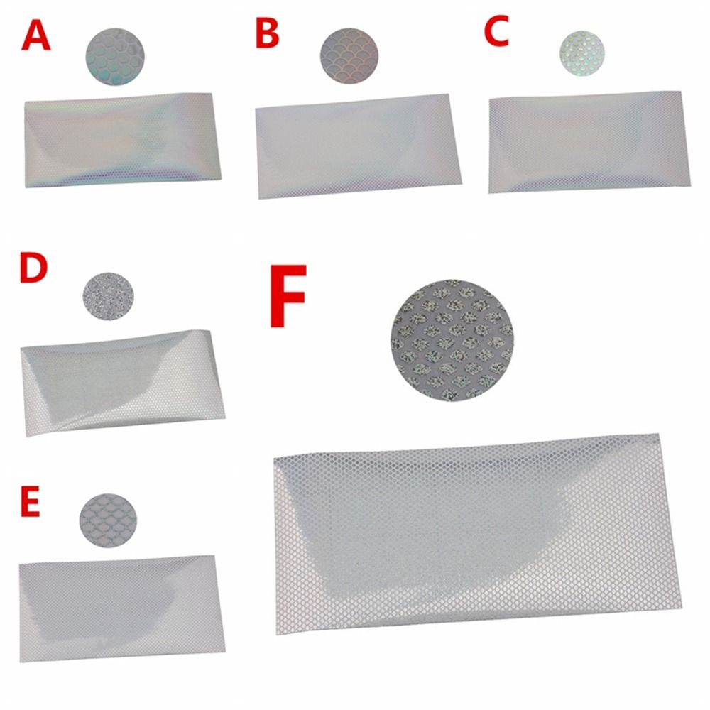 Серебряные лазерные наклейки на рыбью кожу Водонепроницаемая пленка для рыболовных приманок Наклейки на рыболовные приманки Жесткая приманка