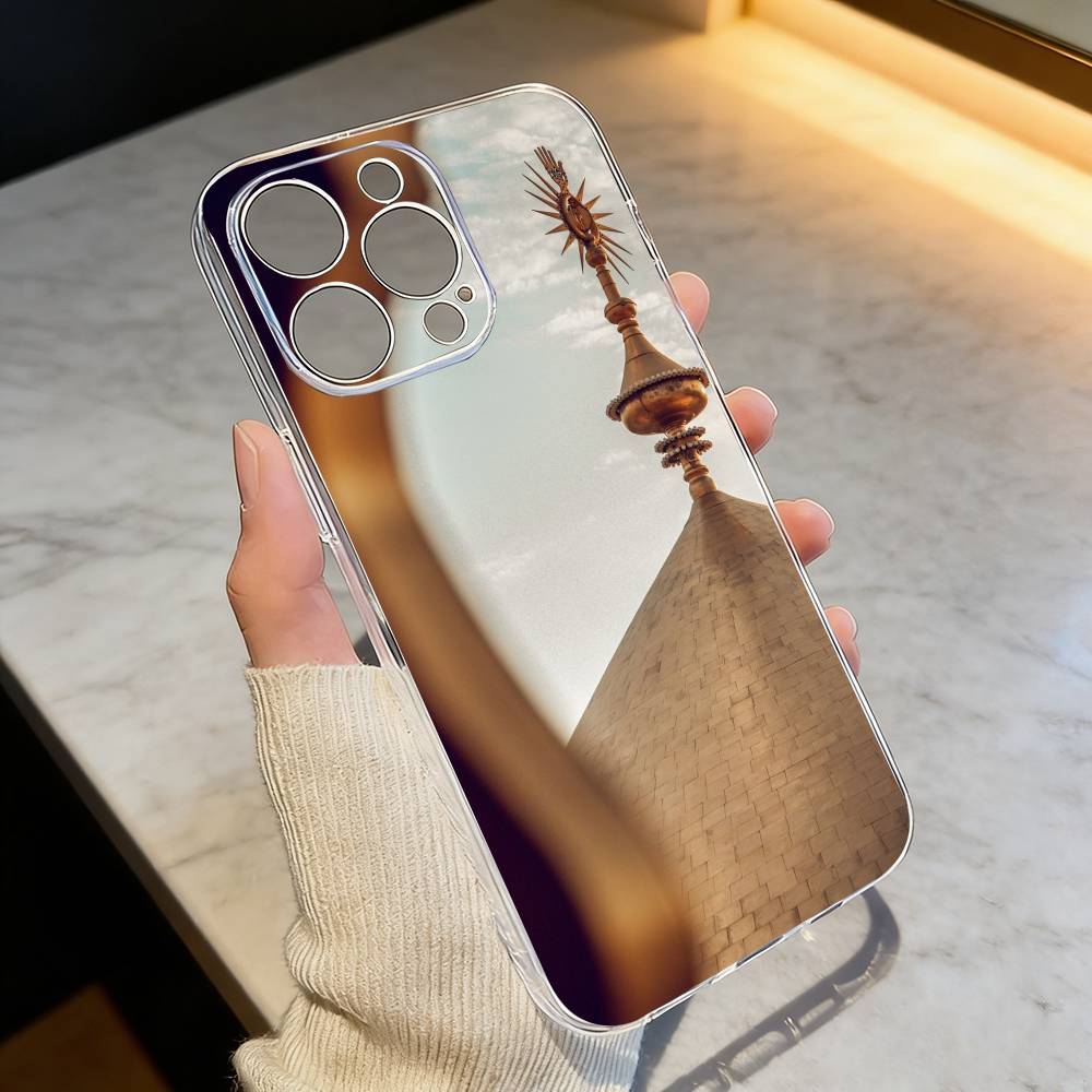 Чехол для телефона I-Имам Хусейн S-Шиит Али Для iPhone 17 16 15 14 13 12 11 Mini Pro Max Plus Прозрачный чехол