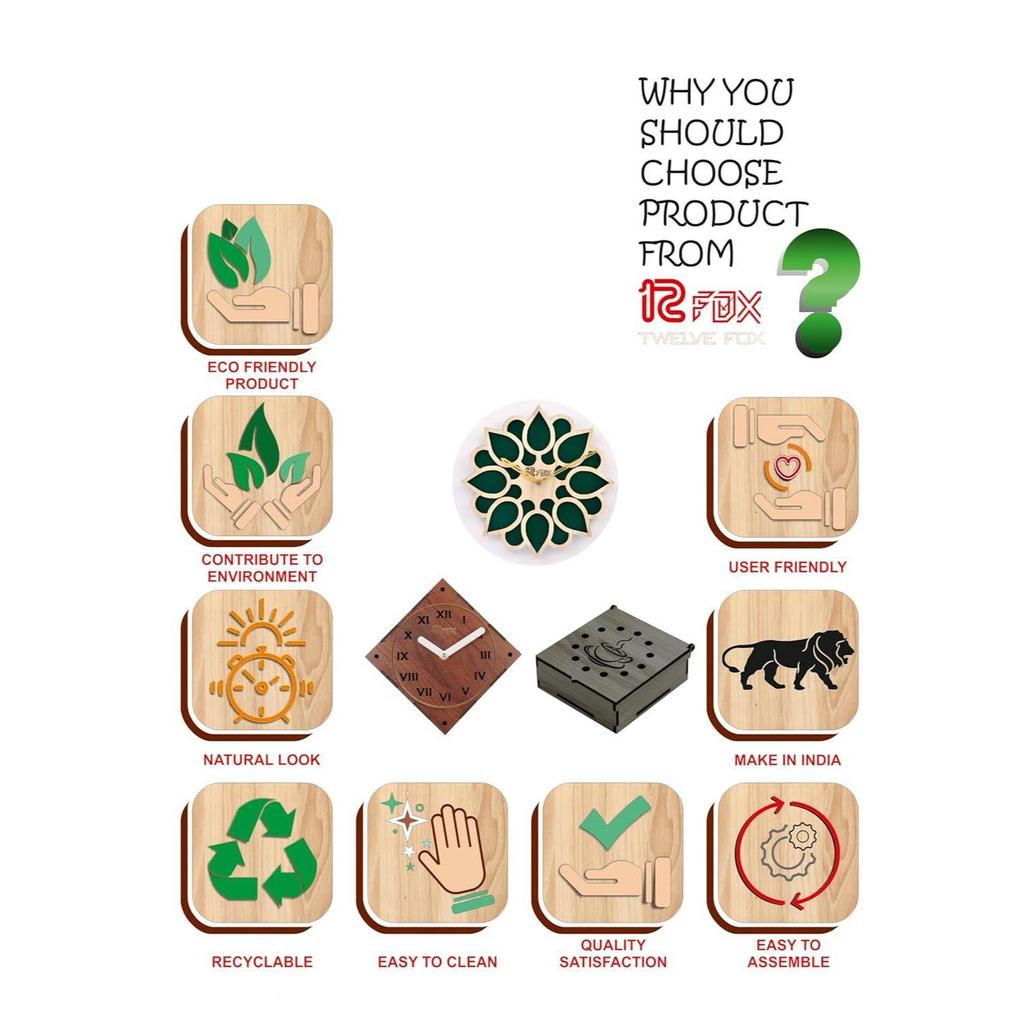 Дизайн с крупными цифрами 12-дюймовые часы ручной работы, стильные, элегантные, аналоговые, деревянные настенные часы для гостиной, прихожей, спальни, офиса, для подарка, из белого бука