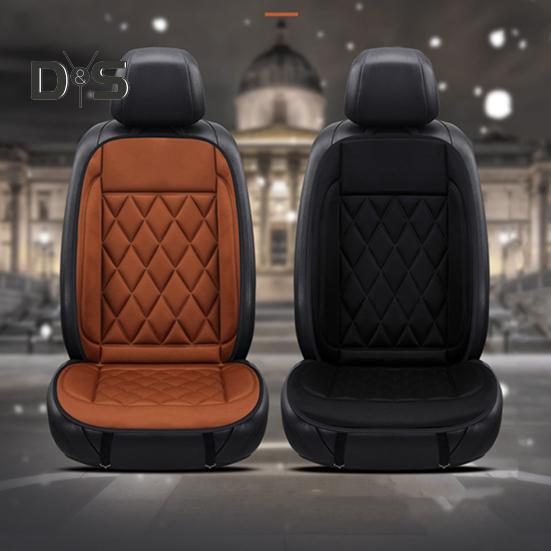 Heated Seat Cushion Wear Resistant Secure Fit Easy To Install Full Back Seat Coverage Cushion Car Interior Accessories
