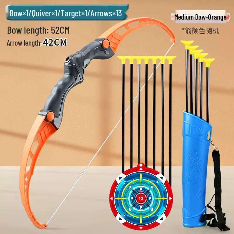 Children's Archery Set: Bow, Arrow with Suction Cups & Target – Ideal Birthday Gift for Kindergarten Kids