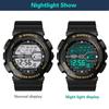 Good Luxury Top Brand Digital Date Outdoor Watch for Men Men's Multi-function Fashion Watches Luminous Electronic Sport Military Watch LED