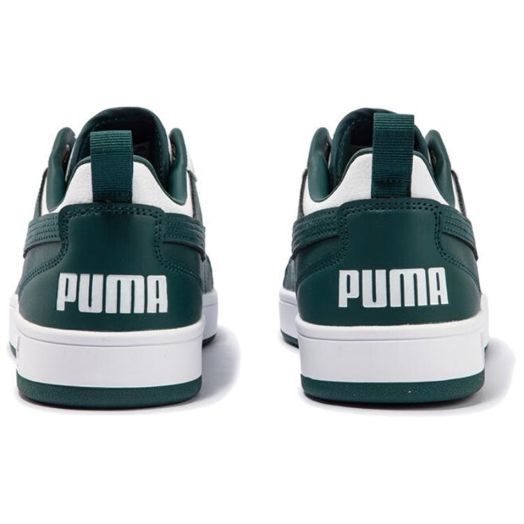 Puma DRIBBLE Тканевые Низкие Кеды для Скейтбординга Унисекс Зеленый Белый 400326-07