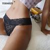 Женское нижнее белье, кружевное нижнее белье, женские сексуальные стринги с Т-образной спиной, прозрачные трусики в японском стиле, прозрачные трусики