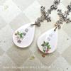 RESIN CLUB UV Resin Craft Stickers Omamori Japanese Amulet Silver Foil Decals RC-OMA-106 for Resin Art