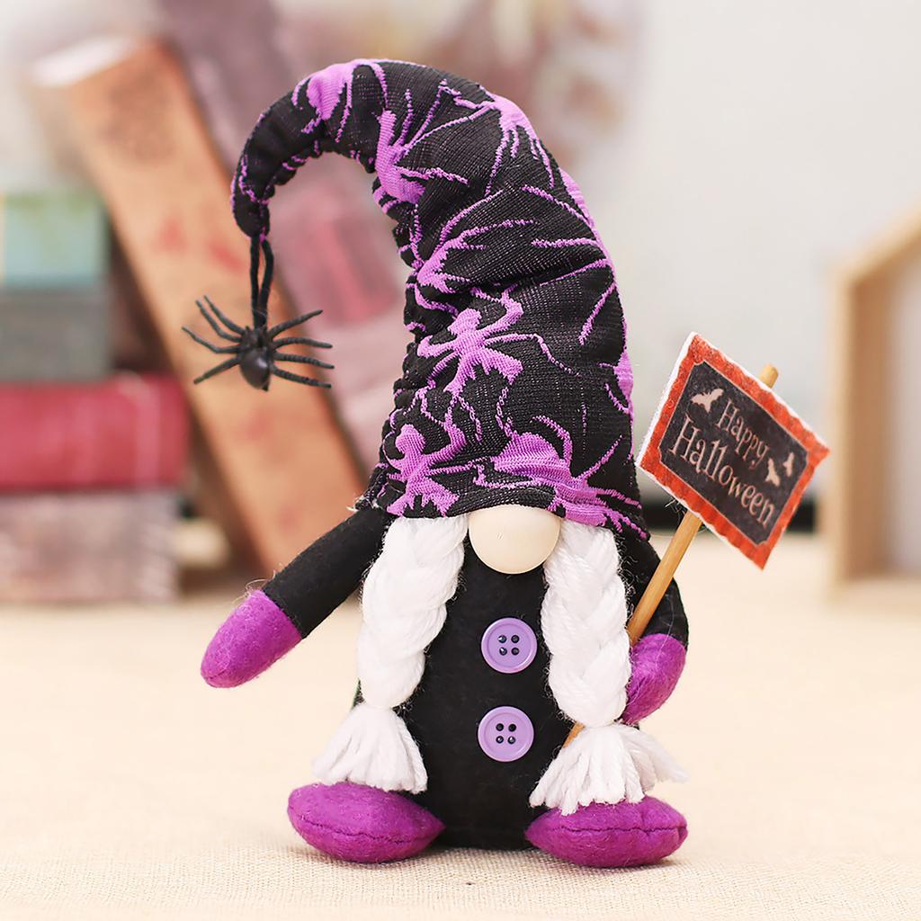 Halloween Gnome Doll Dwarf Plush Doll Decorations Holiday Gifts Household For Kids