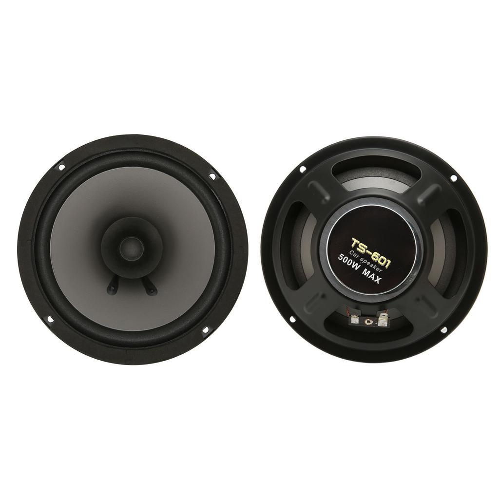 6-дюймовый среднечастотный коаксиальный динамик 500 Вт 60 Гц-20 кГц Чувствительность 93 дБ для модификации автомобильной системы