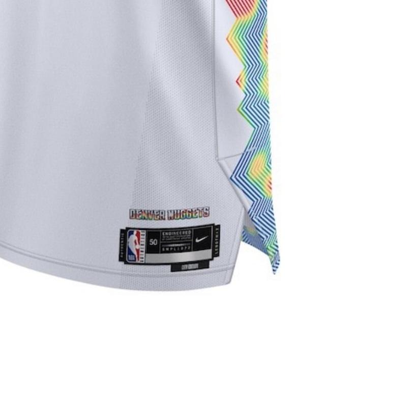 Nike Никола Йокич Денвер Наггетс 2024/25 Городская версия Мужская майка Nike Dri FIT NBA Swingman FQ4463-100