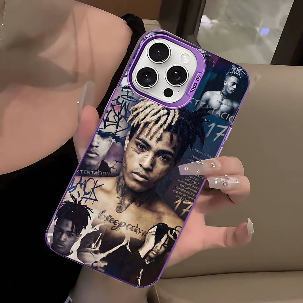 Чехол для телефона рэпера X-XXXTentacion Для IPhone 16 15 14 13 12 11 17 Pro MAX Plus Pro Матовый противоударный чехол