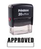 Printtoo Rubber Stamp Office Stationary APPROVED Self Inking Custom Stamp -